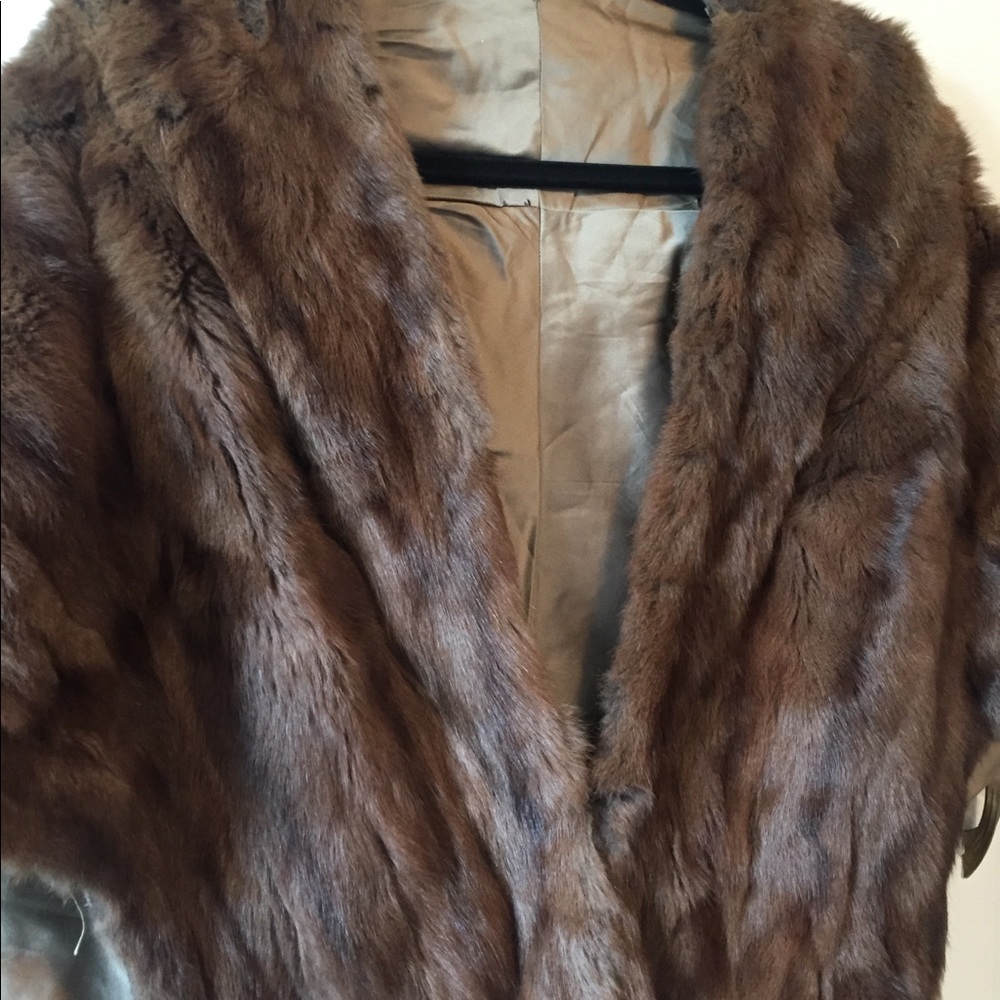 Mink Fur Shawl